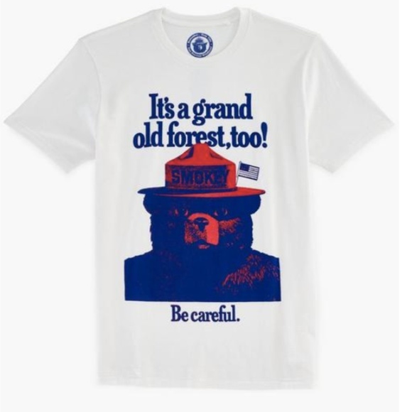 lucky brand | smokey the bear tee - Picture 2 of 2